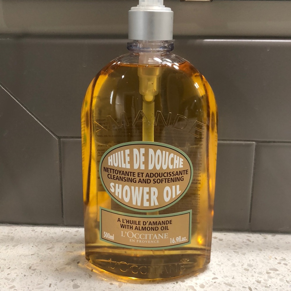 L’Occitane almond shower oil